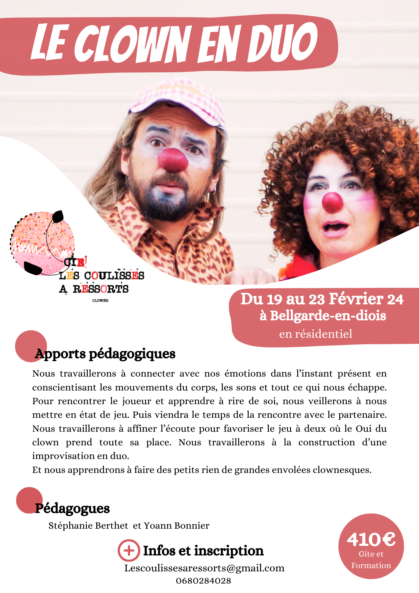 Le clown en duo